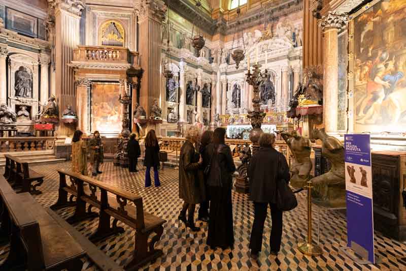 panorama in the museum of the treasure of San Gennaro-1